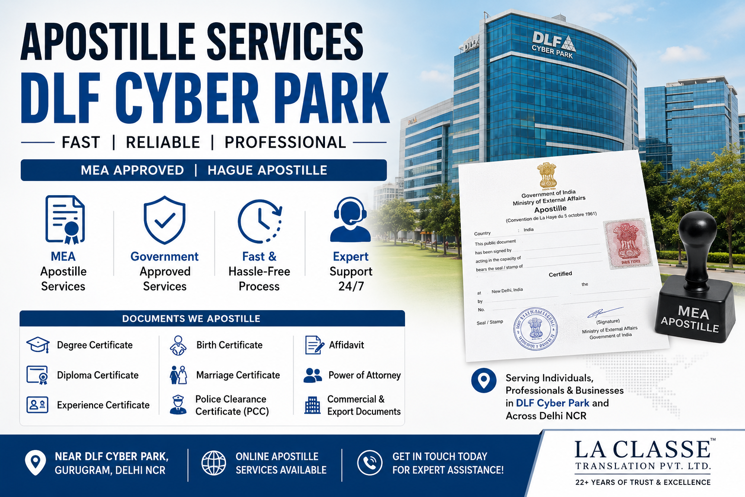 Apostille Service in DLF | Fast & Trusted