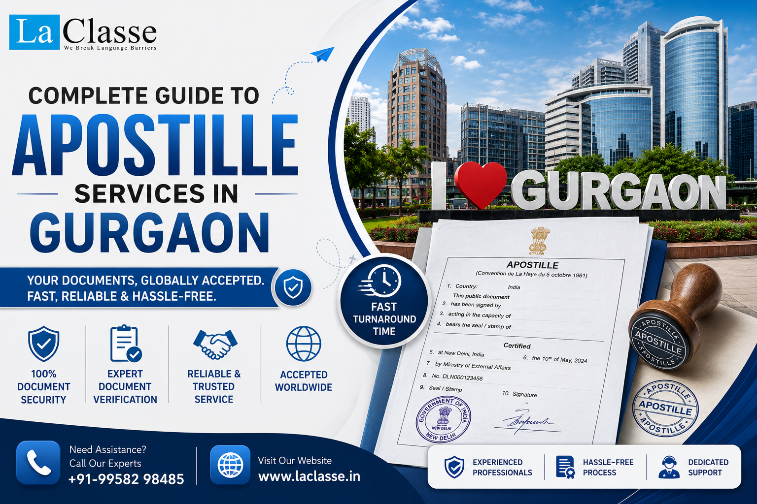 Complete Guide to Apostille Services in Gurgaon