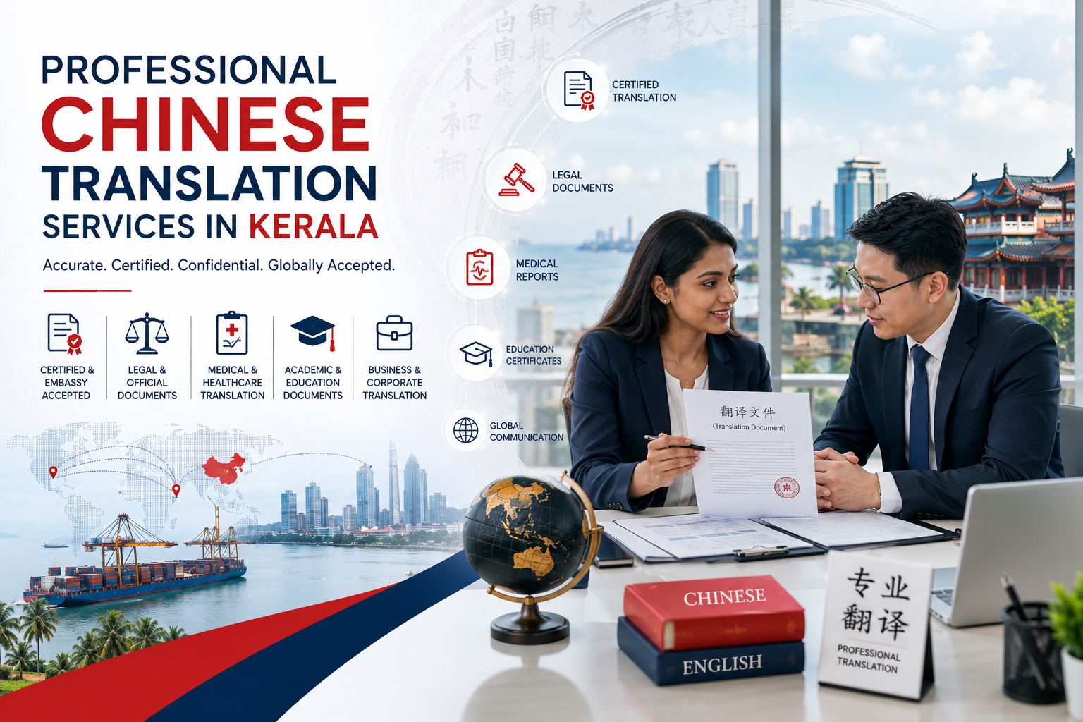 Professional Chinese Translation Services in Kerala | Certified Language Experts