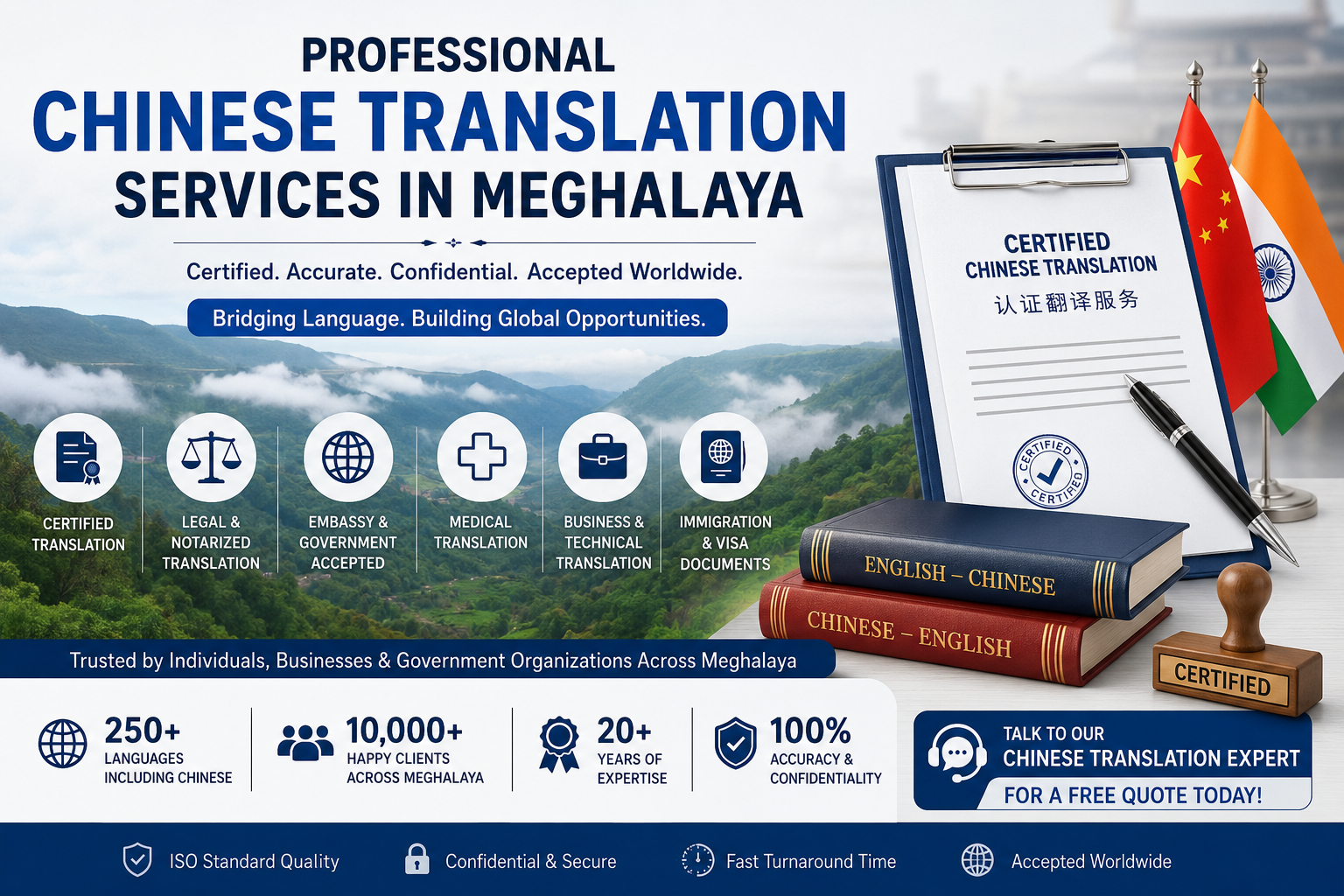 Professional Chinese Translation Services in Meghalaya: A Complete Guide