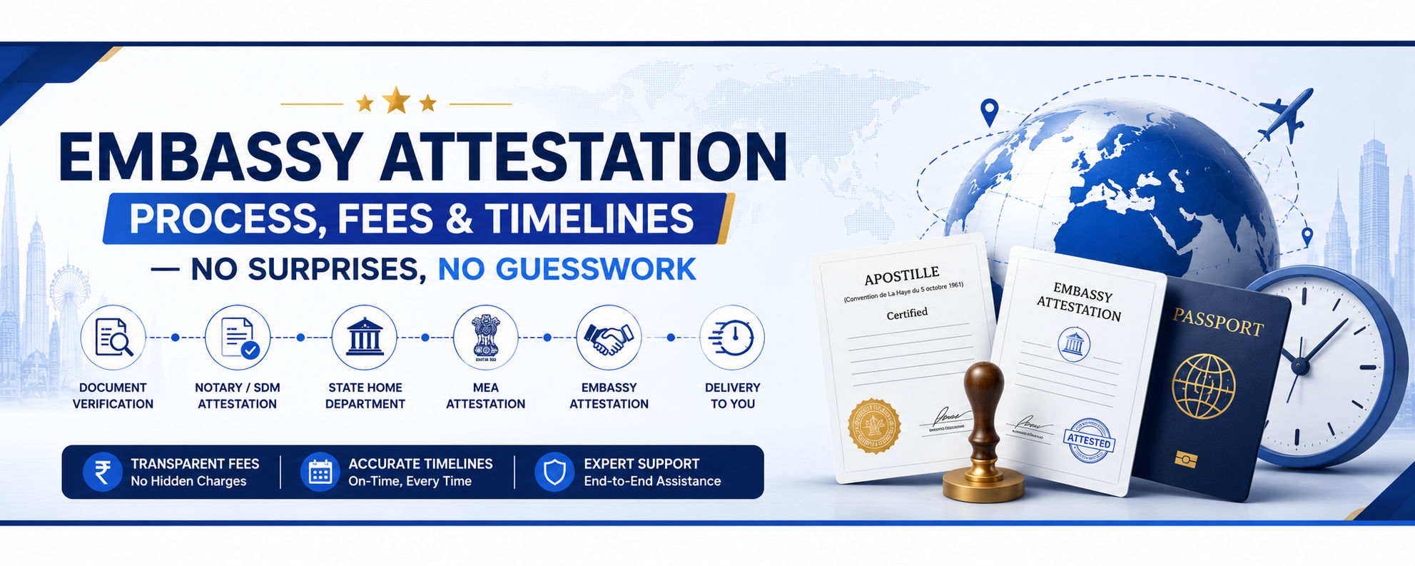 Embassy Attestation vs Apostille