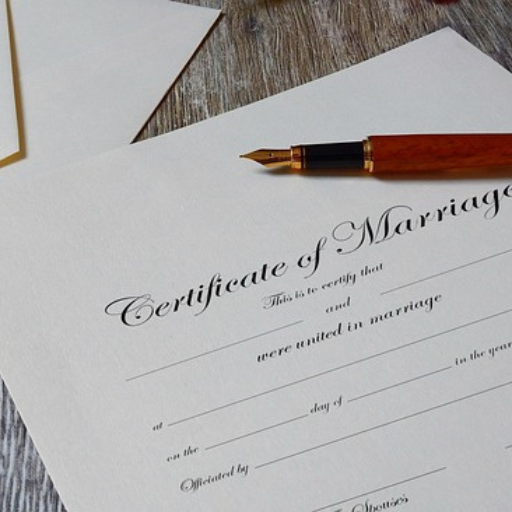 Certificates of marriage